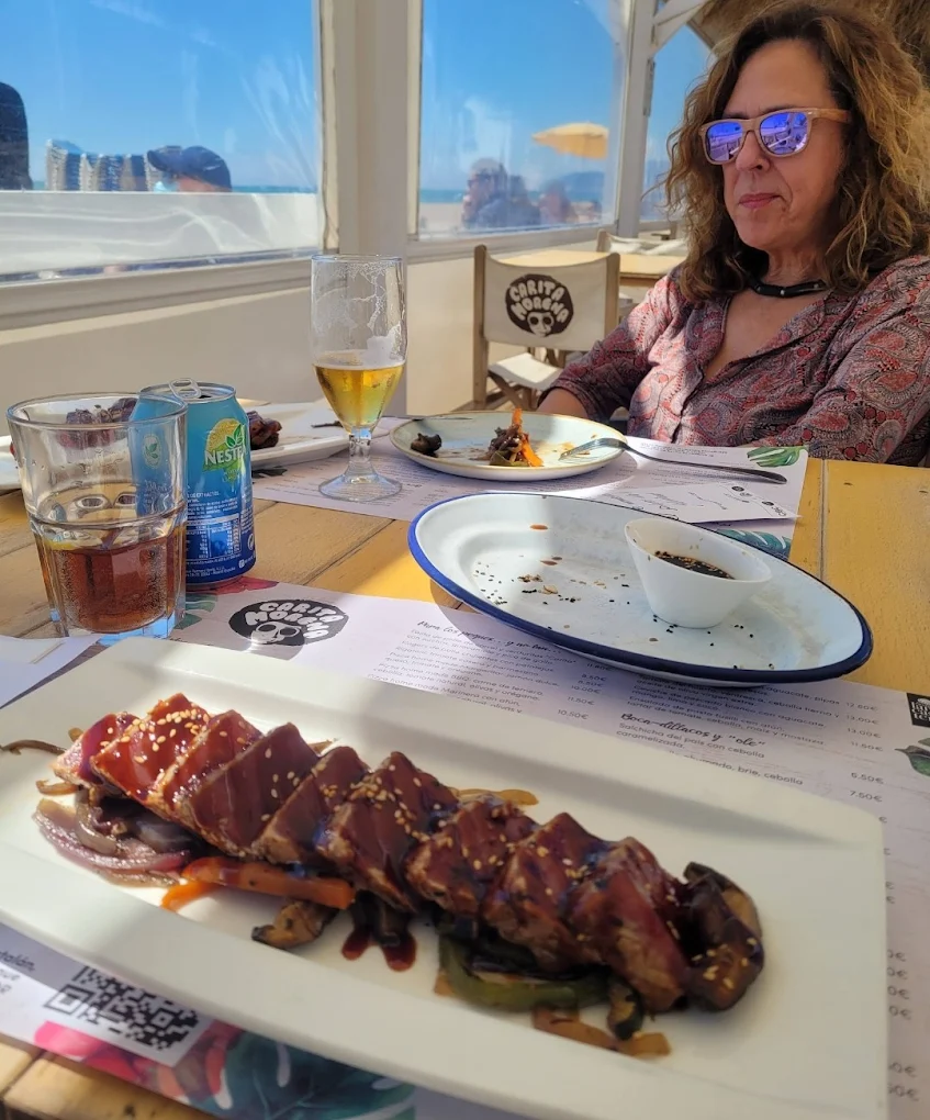 Merche — your local guide for the Castelldefels tapas food tour near Barcelona